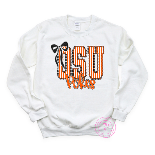 OSU (OK) Seersucker w/ Pokes