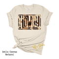 Howdy in Cow Print