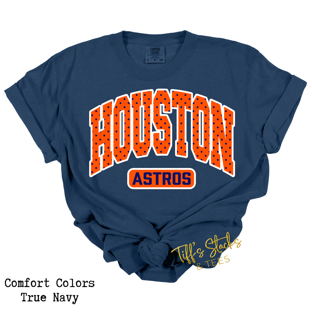 Houston Astros Polka-Dot