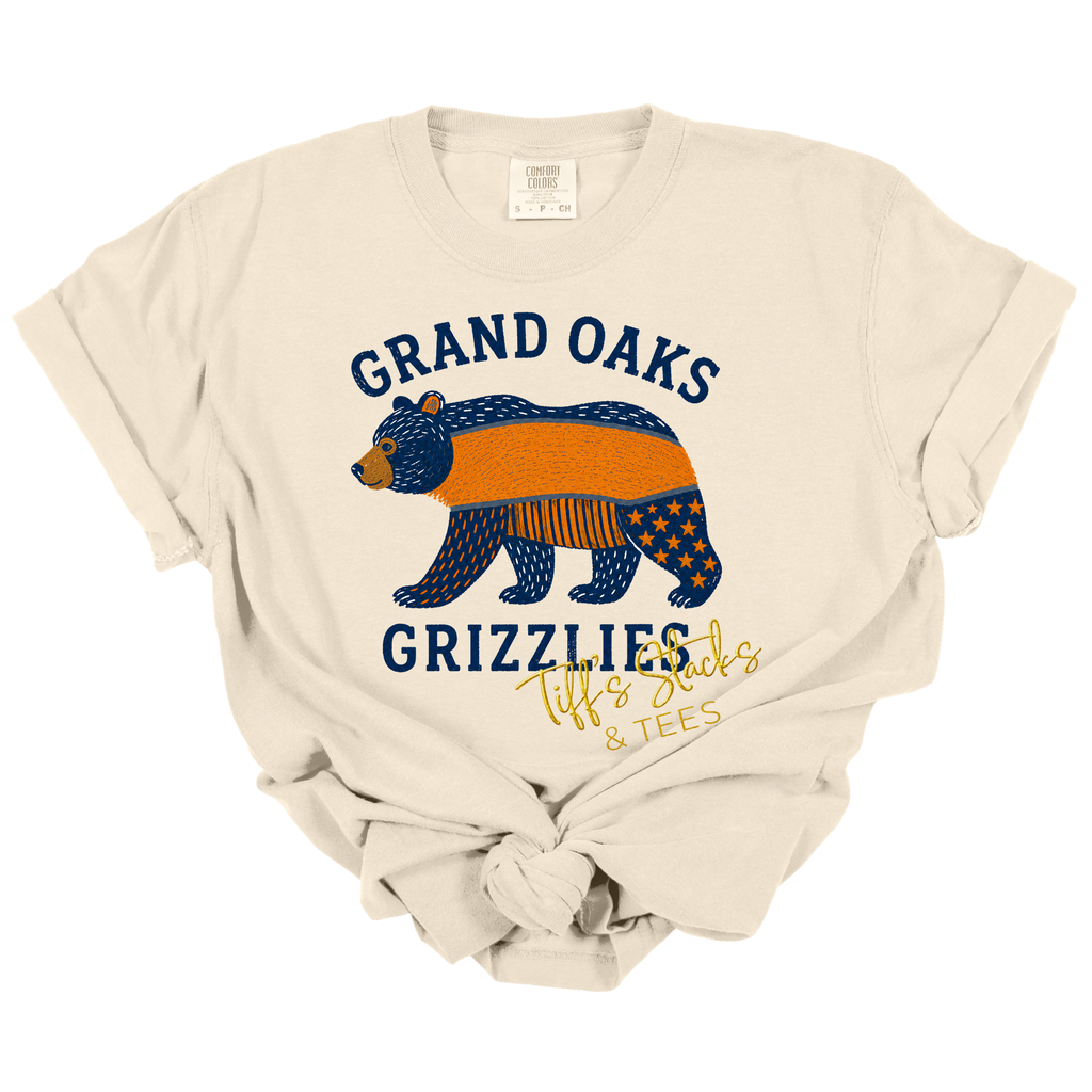 Grand Oaks Grizzlies Patchwork Bear