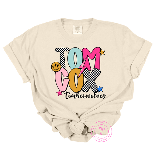 Tom Cox Timberwolves Retro