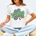 Lucky Checkered Shamrock