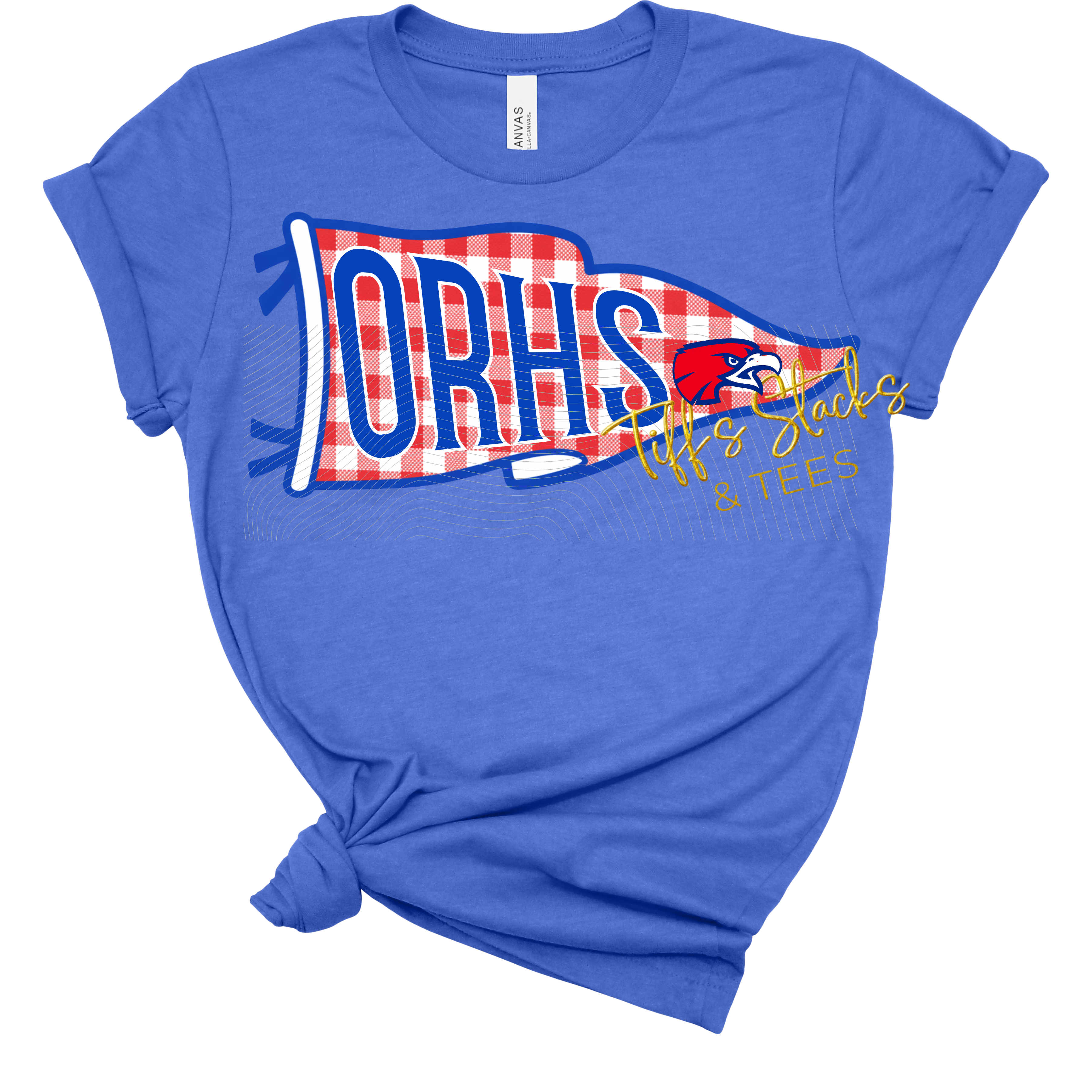 ORHS War Eagles Gingham Pennant Youth