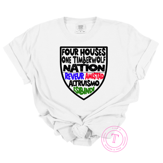 Tom Cox - Four Houses One Timberwolf Nation Youth