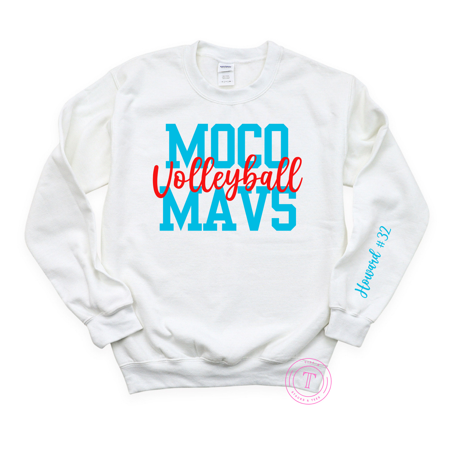 MOCO MAVS (blue) Volleyball (red) Script