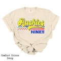Hines Huskies Neon Retro