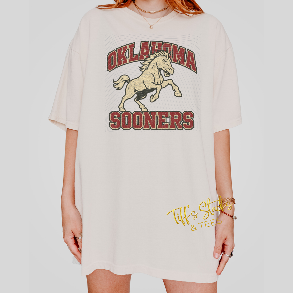 Oklahoma Sooners w/ Pony