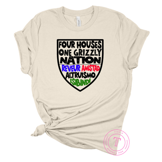 York - Four Houses One Grizzly Nation