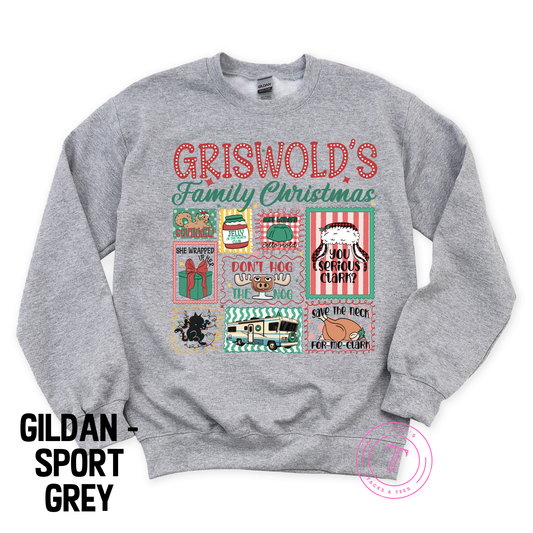 Griswold's Family Christmas Collage