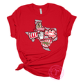 UH Cougars Hand Drawn Texas
