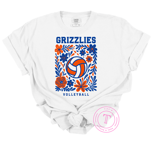 Grizzlies Volleyball Boho
