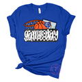 Grizzlies Basketball Checkered Game Day Youth