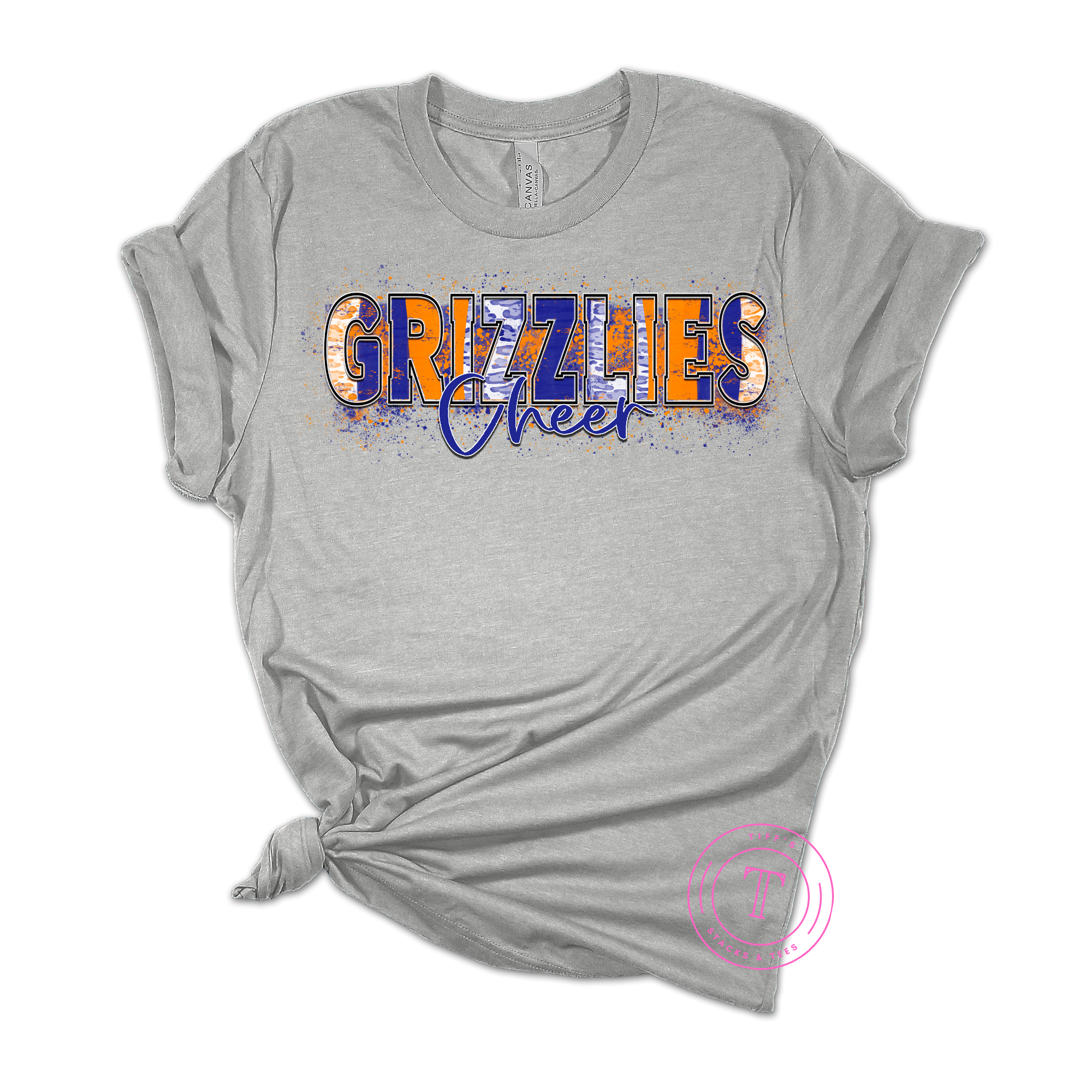Grizzlies Cheer Splatter