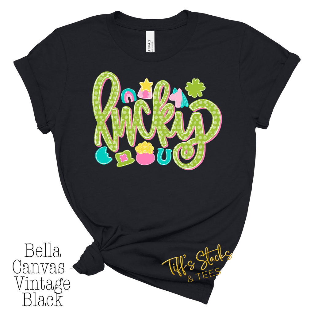St. Patrick's Day Lucky Dots w/ Charms