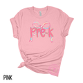 Grade Level Pink Coquette Bow
