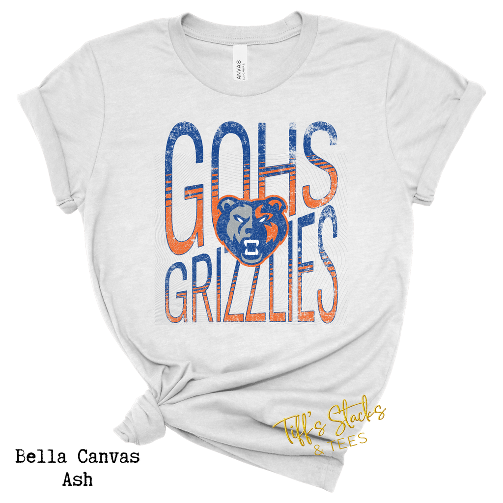 GOHS Grizzlies Retro Distressed Youth