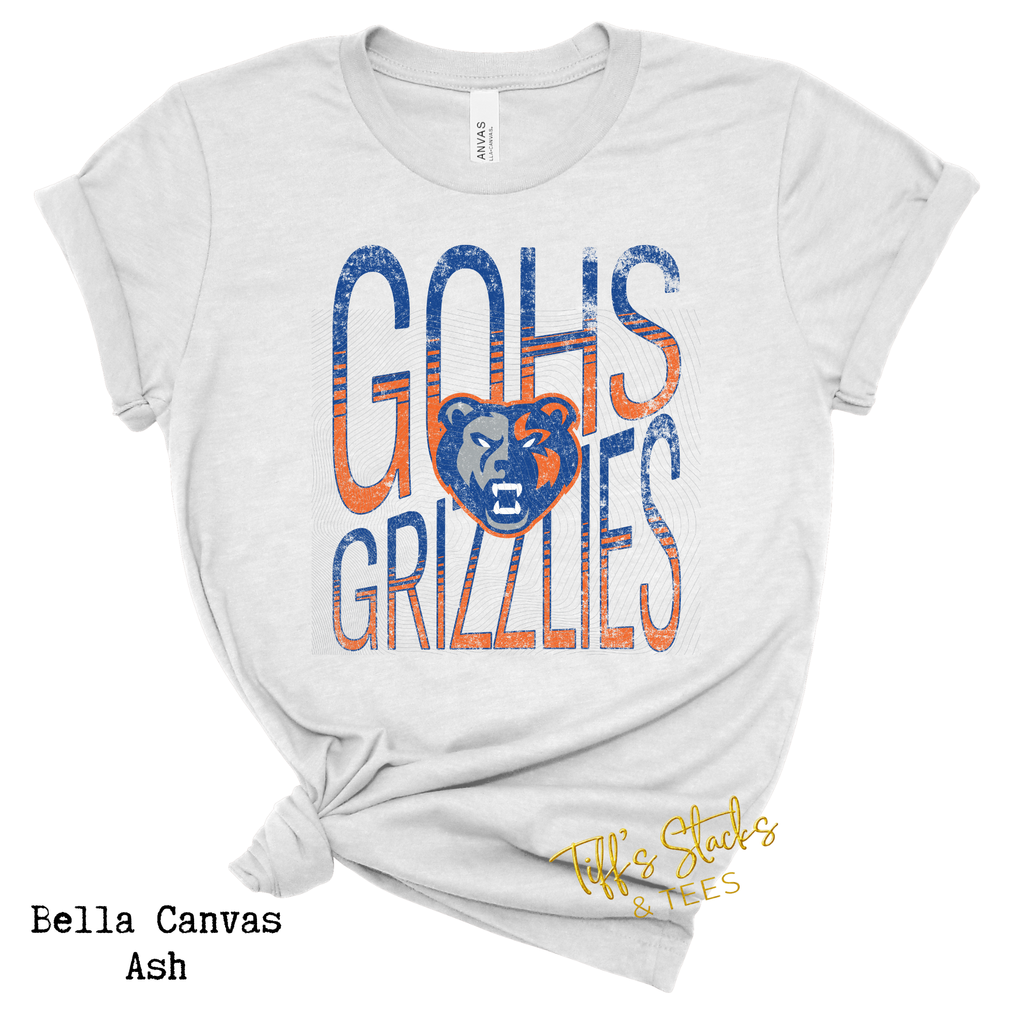 GOHS Grizzlies Retro Distressed Youth