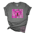 Grizzlies Pink Preppy Mascot