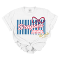 Deretchen Dragons Preppy Striped Coquette