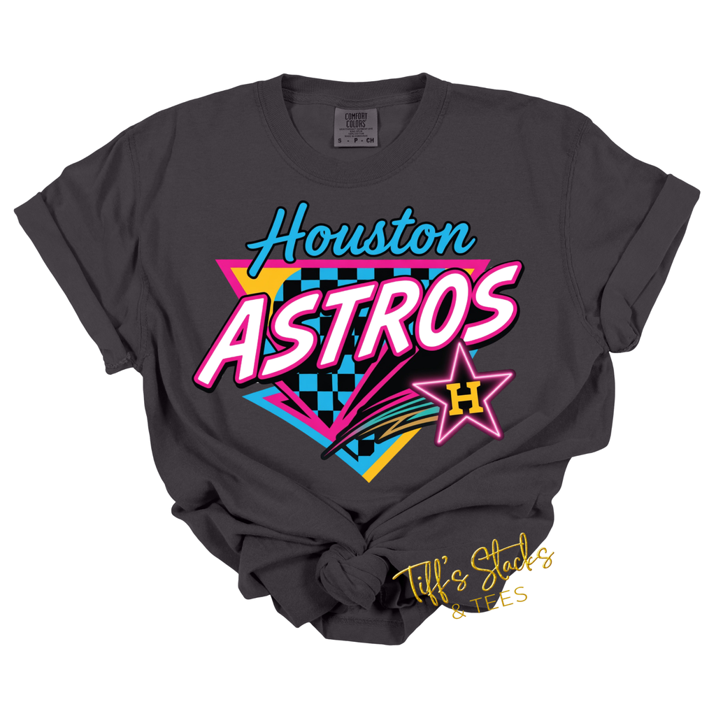 Houston Astros Neon 90's Retro