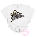 Panthers Black & Gold Pennant Flag Youth