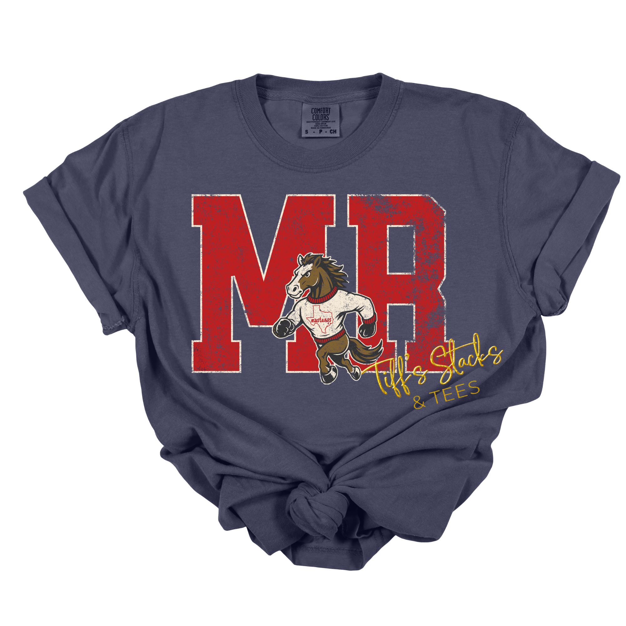 Madeley Ranch Mustangs Vintage Mascot
