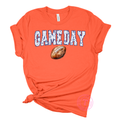Football Blue Floral Gameday