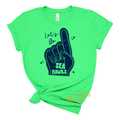 Let's Go Seahawks Foam Finger