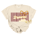 Bozman Broncos Preppy Striped Coquette