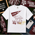Texas A&M Gig Em' w/ Reveille