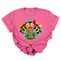 Personalized Crayon Teacher Turkey