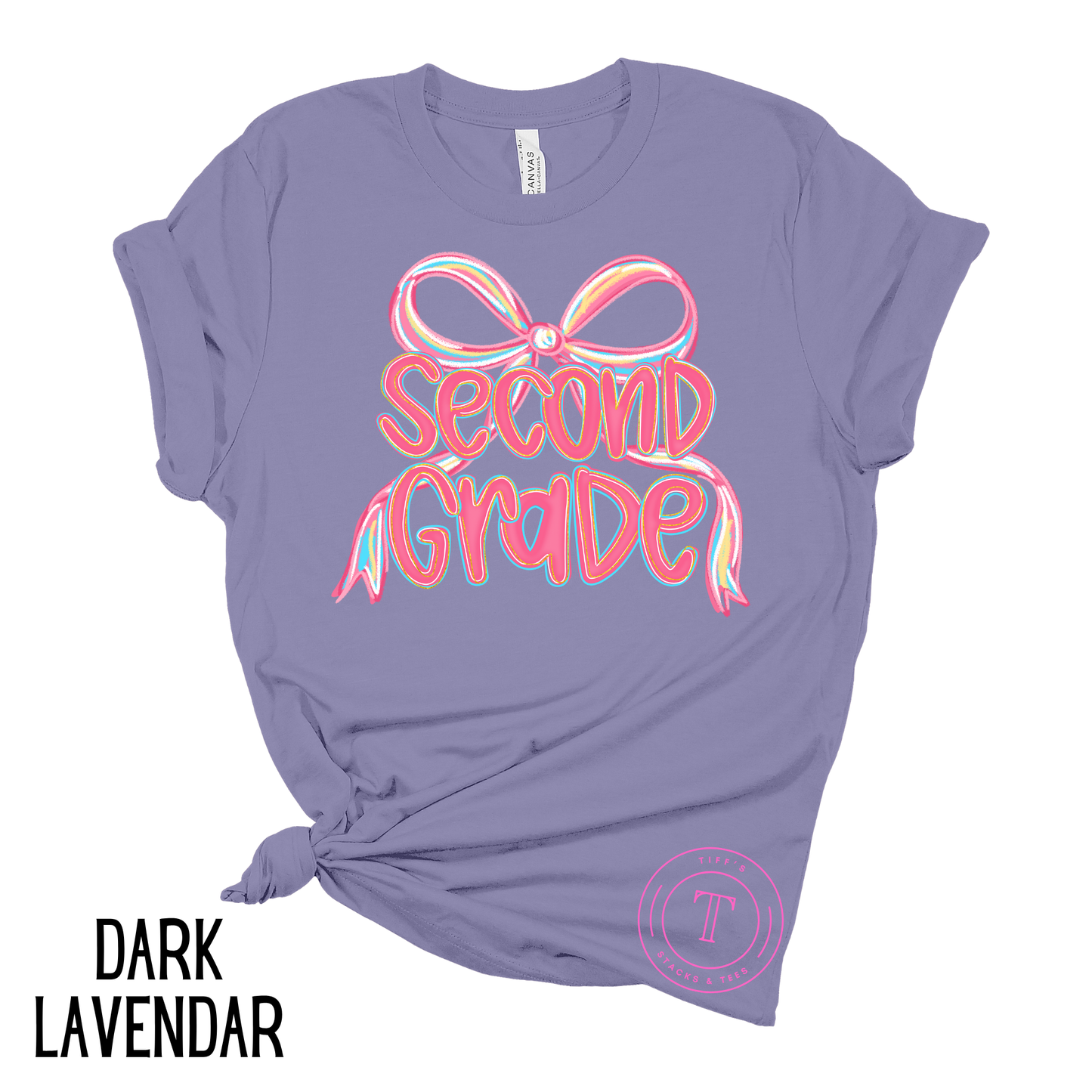 Grade Level Pink Coquette Bow Youth