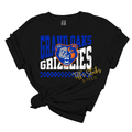 Grand Oaks Grizzlies Distressed Checkered