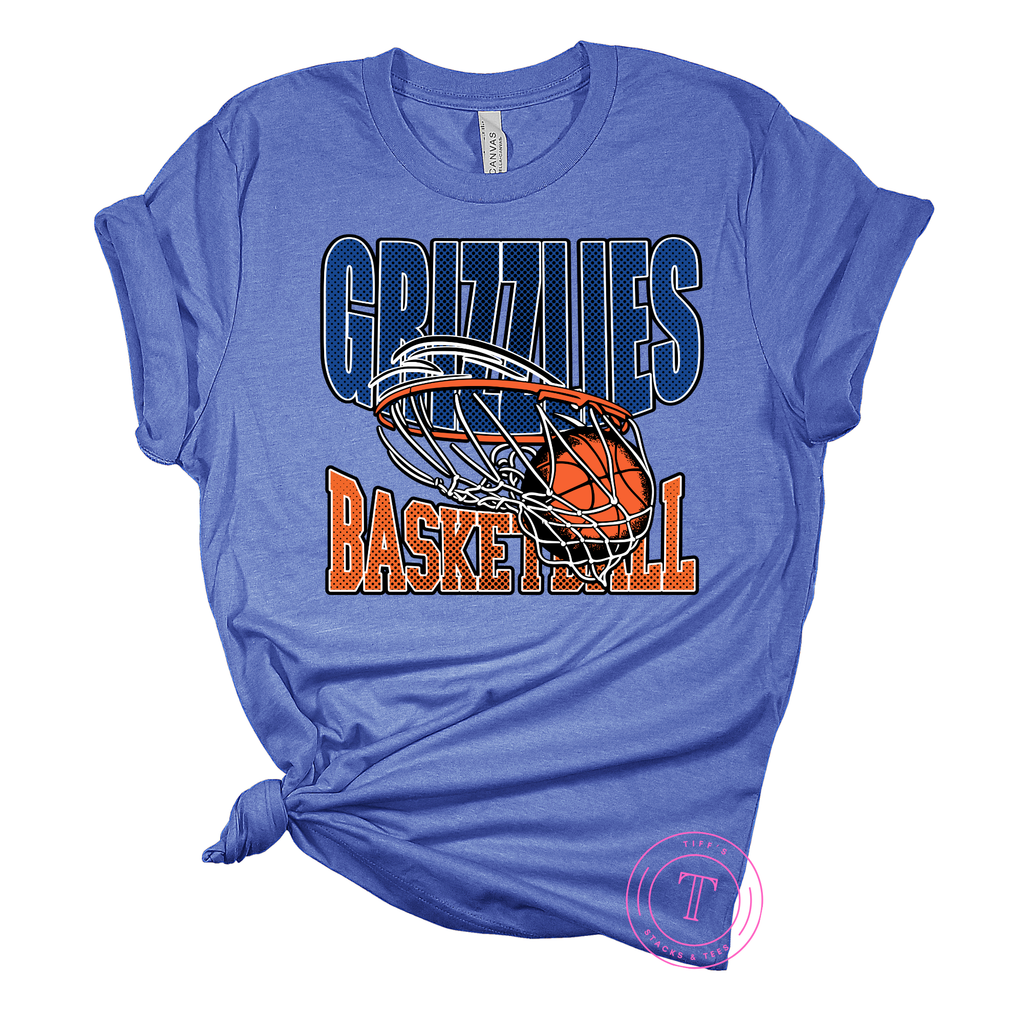 Grizzlies Basketball Solid