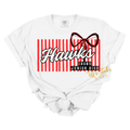 Irons Hawks Preppy Striped Coquette