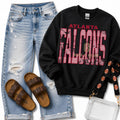 Falcons Striped Vintage