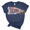 Suchma Eagles Gingham Pennant