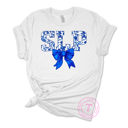 SLP Blue Floral Coquette