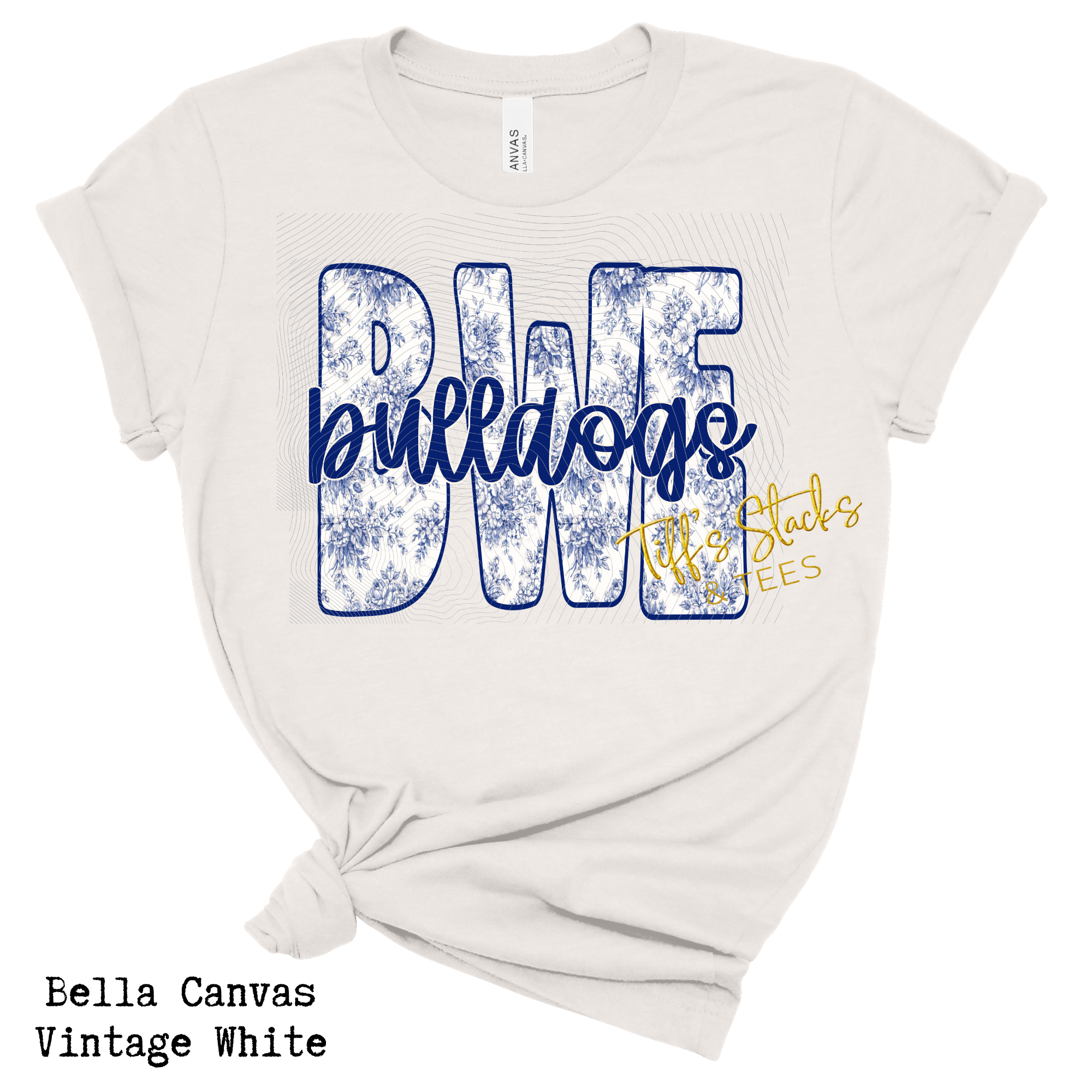 BWE Bulldogs Vintage Floral