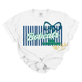 Bush Bobcats Preppy Striped Coquette
