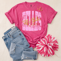 Belles Pink Stretched Font