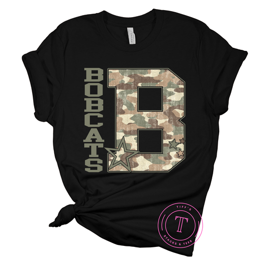 Bobcats Camo B Youth