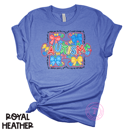Autism Awareness Coquette
