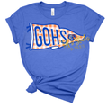 GOHS Grizzlies Gingham Pennant Youth