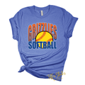 Grizzlies Softball Solid Youth