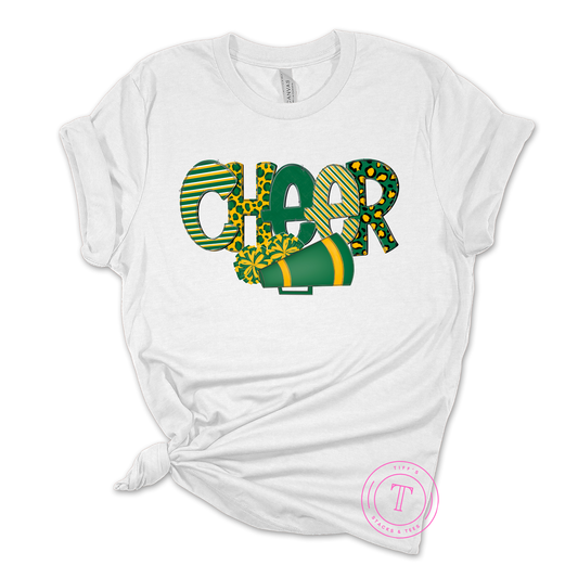 TWCA Green/Gold Cheer Youth