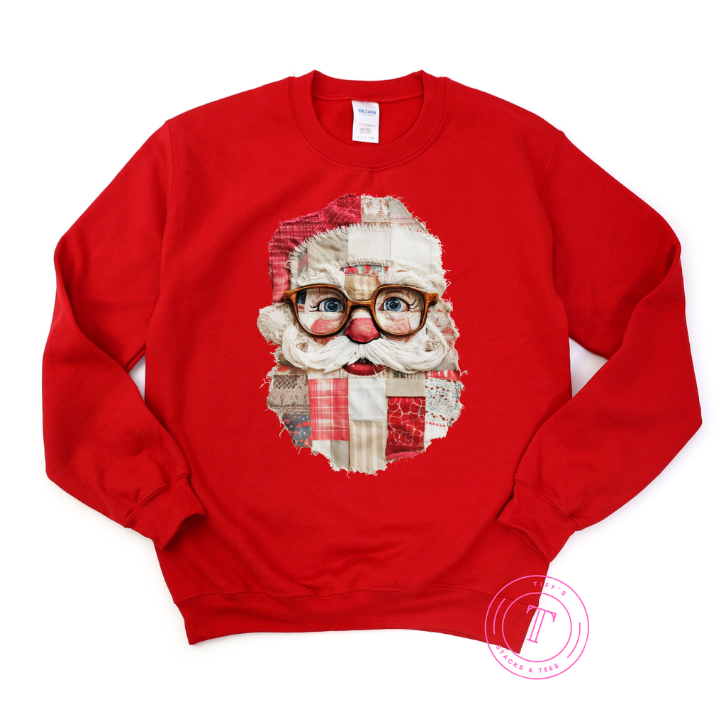 Patchwork Santa Youth