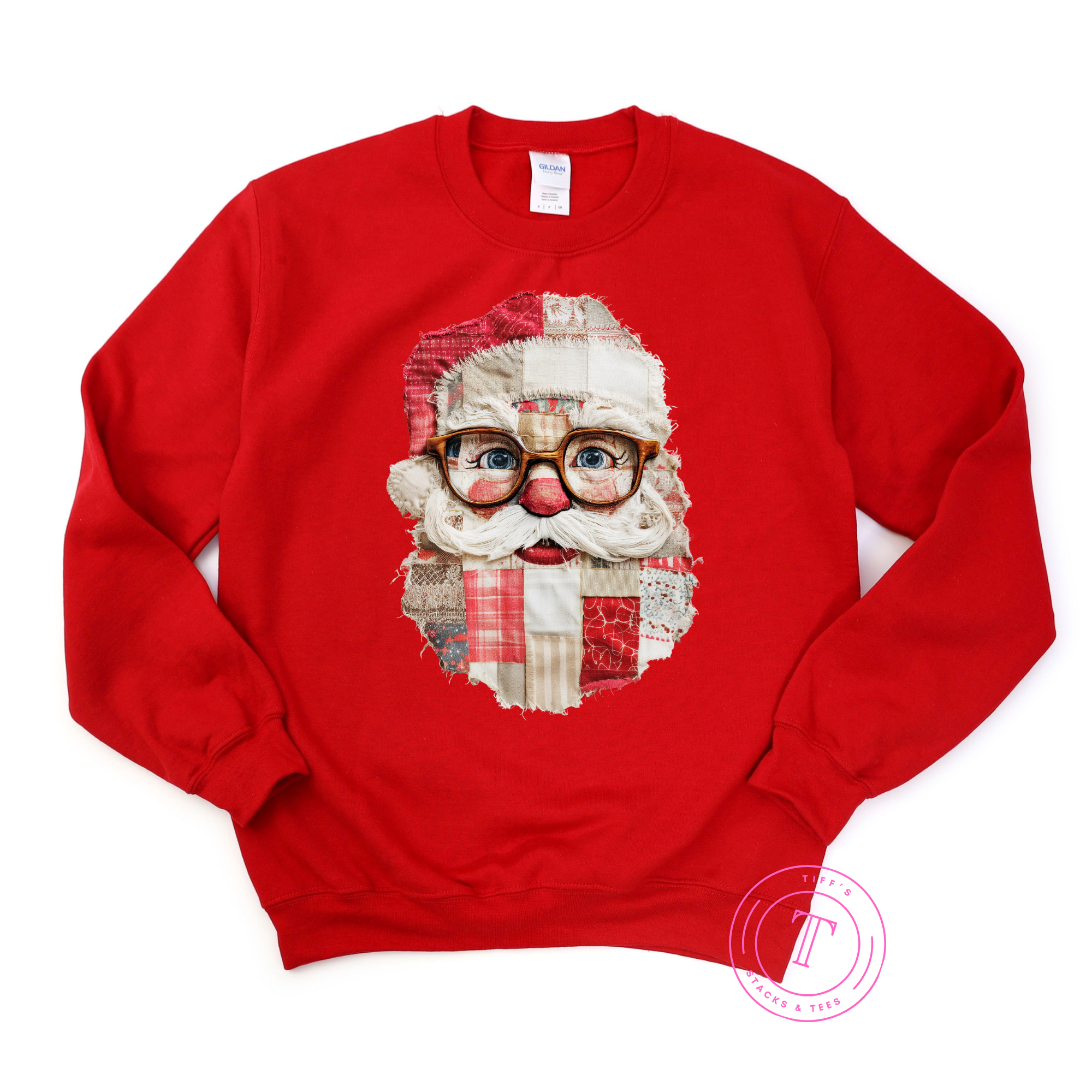 Patchwork Santa Youth