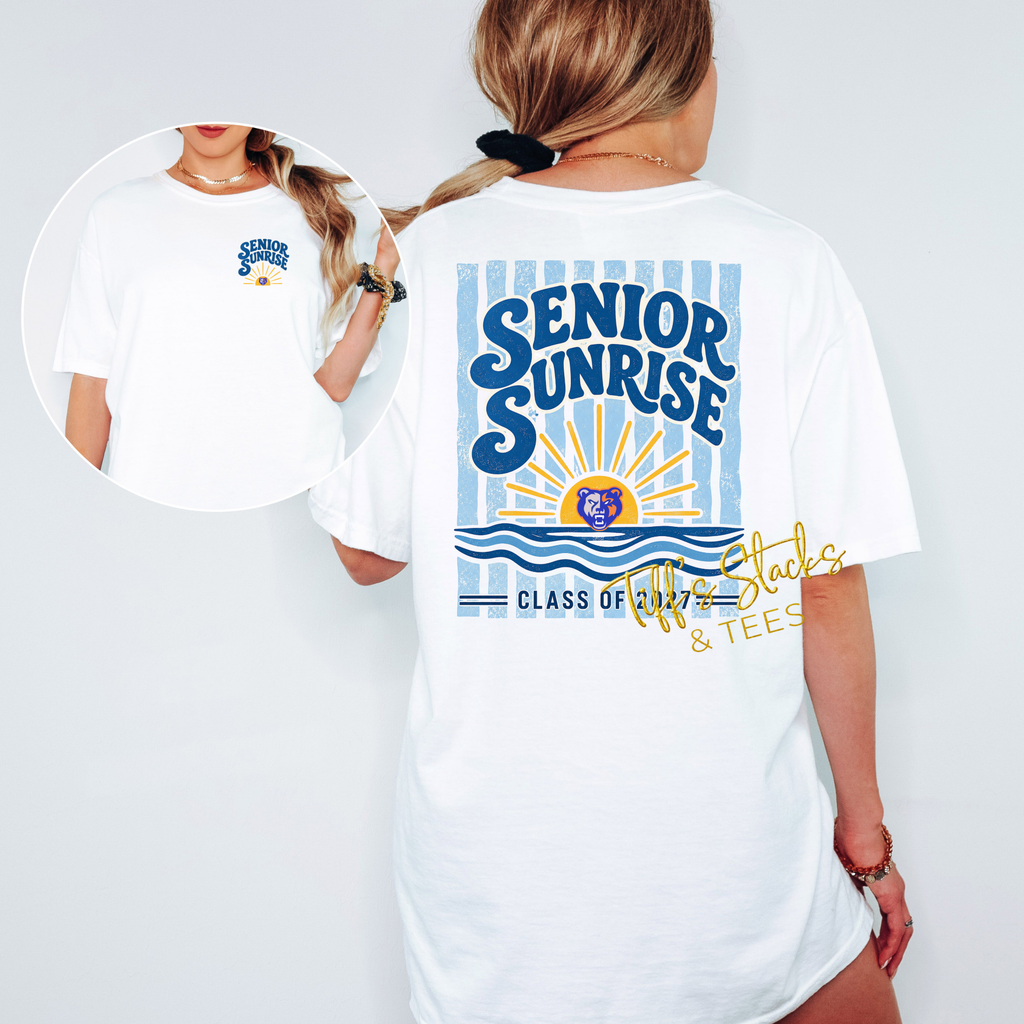 Senior Sunrise Class of 2027 Front & Back