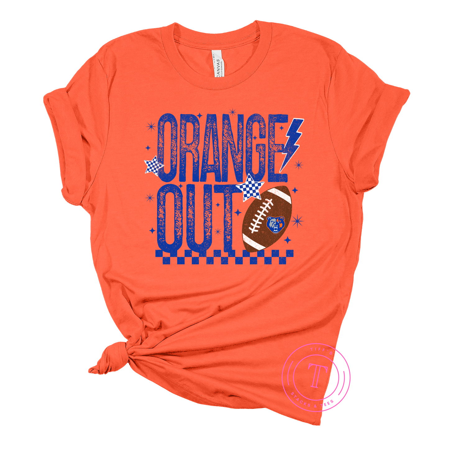 Grizzlies HoCo Orange Out Football Youth